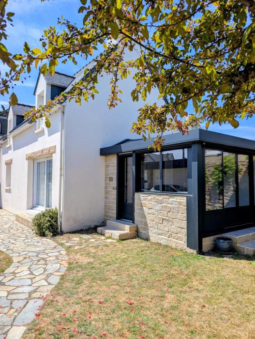 300m de la plage Maison 2 à 5 personnes avec véranda, jardin, parking