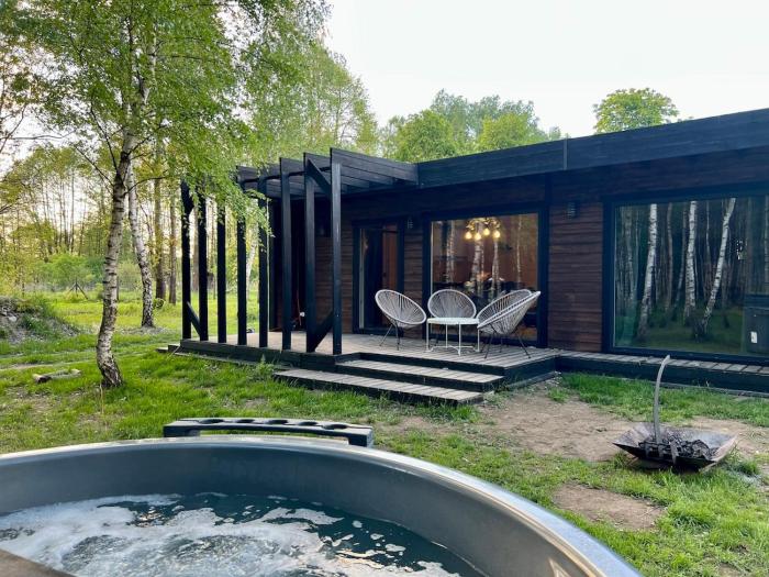 GreenWood II - Domek z jakuzzi i furtka do lasu