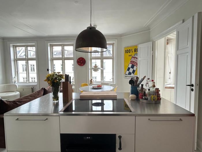 Bright apartment in central Copenhagen