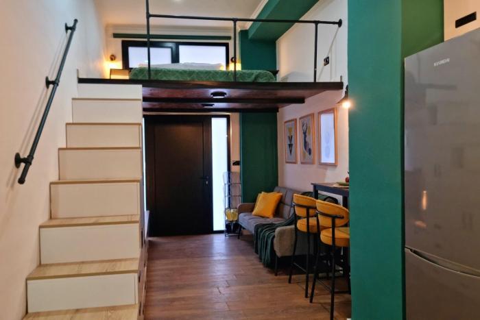 Stylish Loft Studio in Central Durres, Walk to Beach