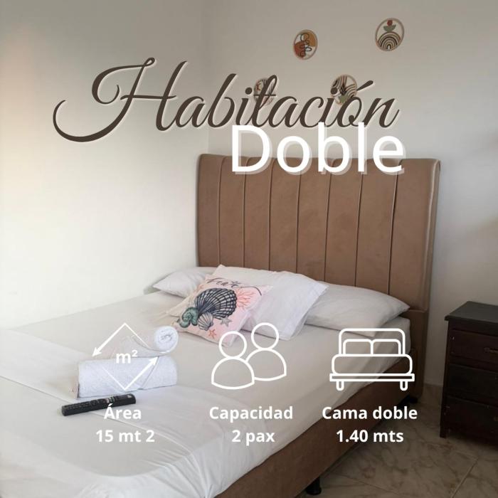 Hotel Colombia a una 1 cuadra de la Playa en Tolú