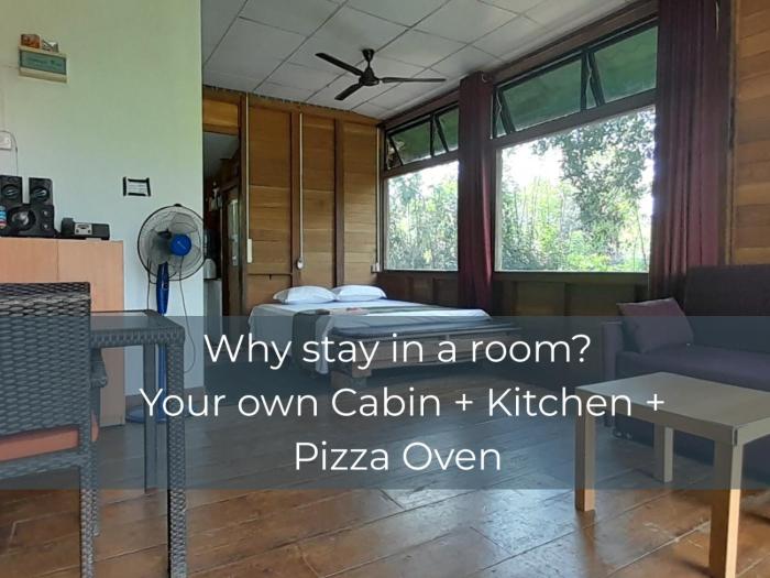 Private Cabin and private Kitchen - Experience serenity, and beautiful nature