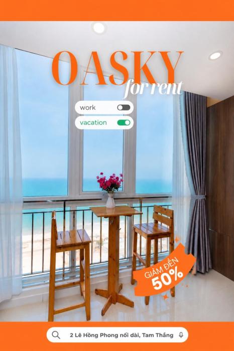 Căn hộ Oasky cạnh biển Bãi Sau