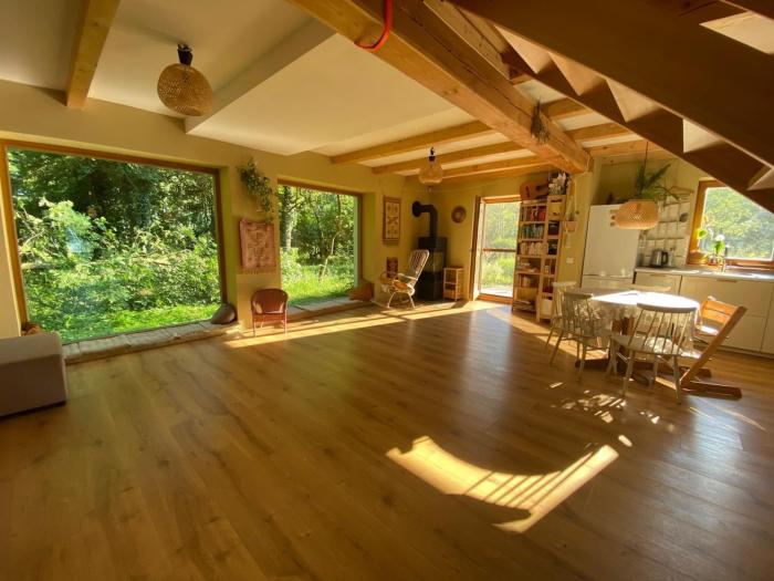 Cozy house in the forest buffer zone