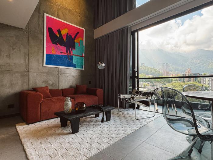 New duplex near Provenza with views of El Poblado
