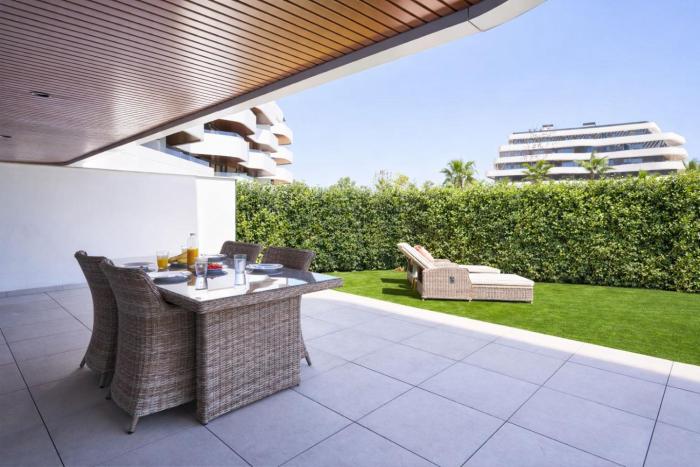 Luxury Terraza Álamos con Piscina climatizada a 5 min playa