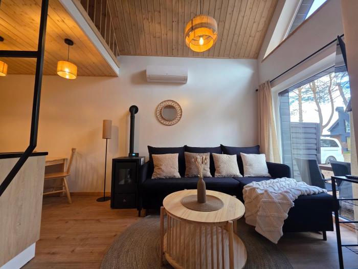 Domki letniskowe Leśne Spa Borsk nad Jeziorem Wdzydzkim BASEN SAUNA BALIA