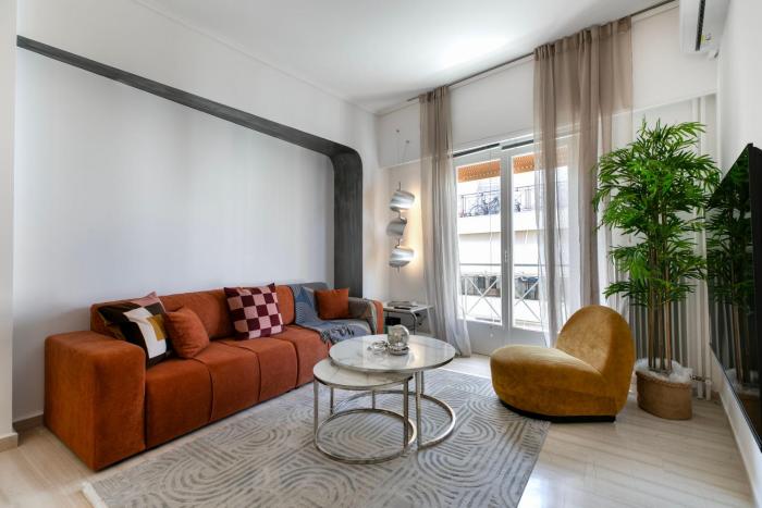 The Tara - Coastal 2-BR Apratment & Balcony in Piraeus