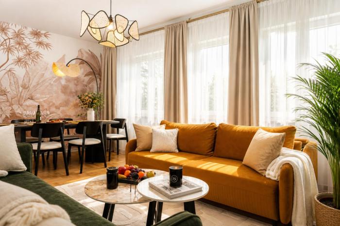 Lovely Apartment by the Vistula River Wawel Castle view Swimming Pool Sauna Gym Parking