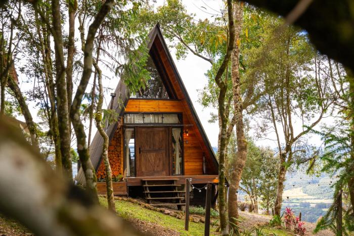 Cabana Vêneto A melhor vista para as montanhas
