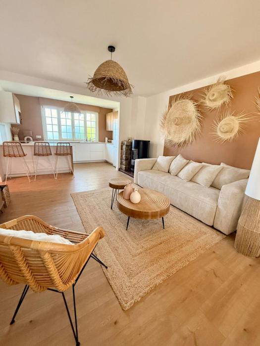 Les Saujes, Maison 7 pers, jardin plein sud, parking, Wimereux