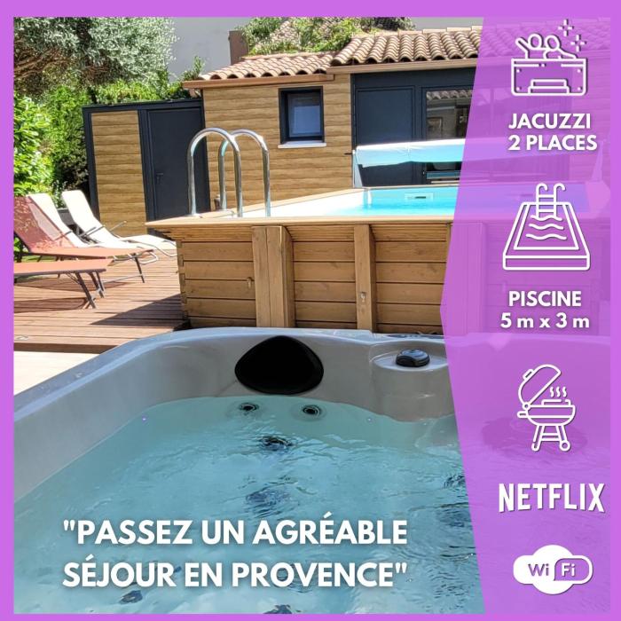 Une Parenthèse Sous lOlivier - Piscine & Jacuzzi en Provence