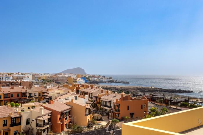 Apto Relax Golf del Sur con Vista al Mar y al Teide