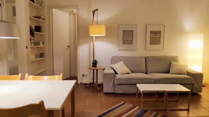Rambla-Plça Catalunya 2BR monthly stays -R.H