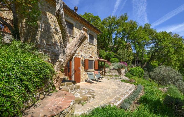 Cozy Home In Anghiari With House A Panoramic View