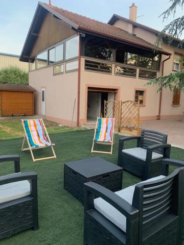 Spacieux rez-de-jardin 90m2 avec terrasse
