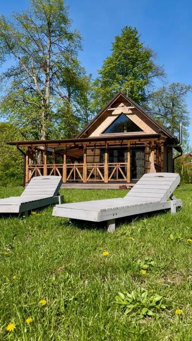 Domek z jacuzzi Wypoczynek Pod Lipami