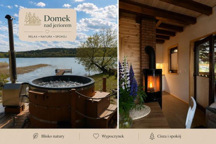 Domek nad Brzegiem- 20m od jeziora