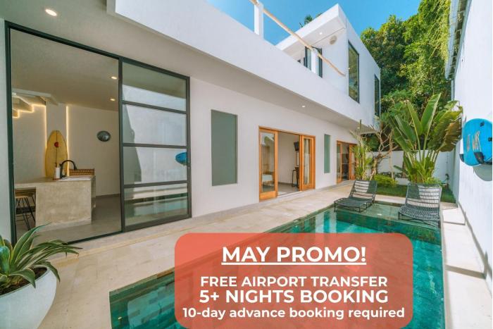Modern 4BR Villa Ris Ya with pool near Canggu