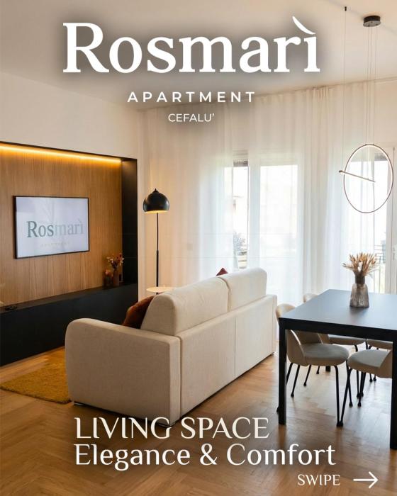 Rosmarì, Designer Cefalù Apt with Free Parking