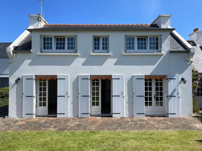 Breton house with sea view & wood burner - 6pers