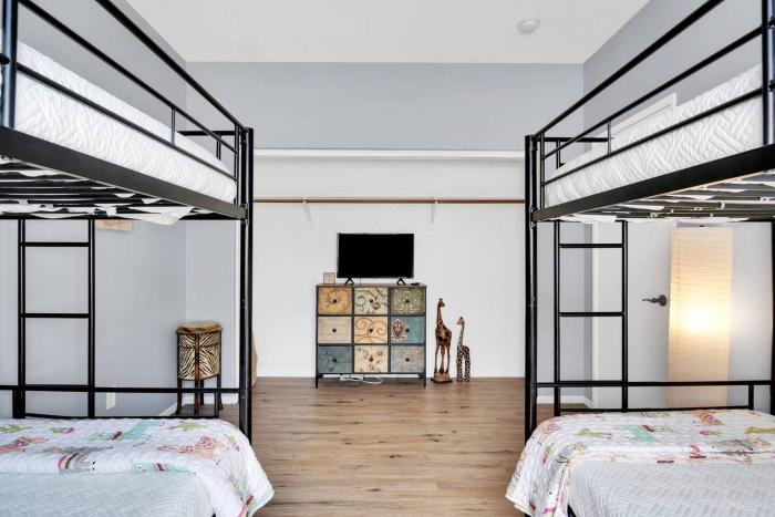 Kid Friendly Comfy Get Away Smart TVs WiFi