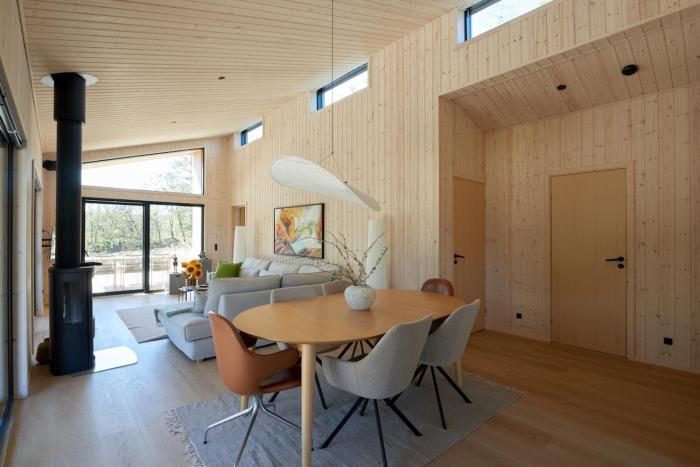 Newly built luxury house with spa & shelter near Aalborg