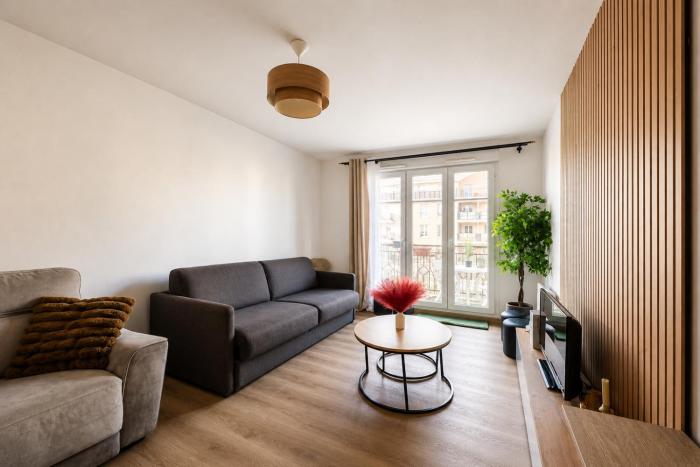 Appartement 2 pièces au pied de la gare 5 min de Disneyland Paris
