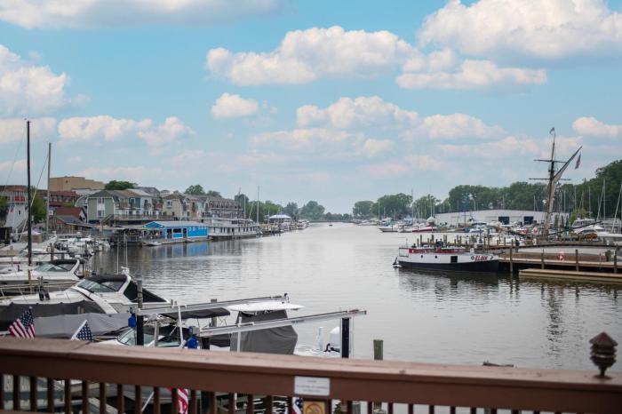 Third-Floor Harbor Front Getaway in Downtown South Haven