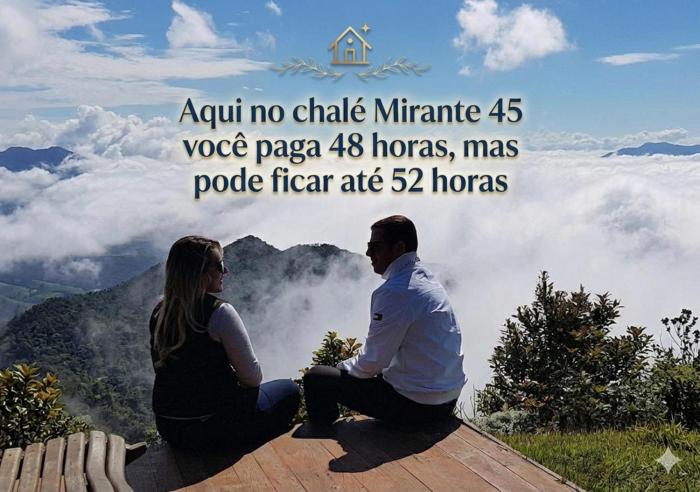 Mirante 45 - O Chalé mais alto do Brasil, localizado a 24km de Campos do Jordão