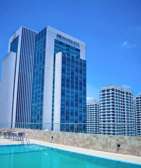 Prime Westlands 1BR Opposite GTC, JW Marriott & Kempinski - Gym, Pool & City Views