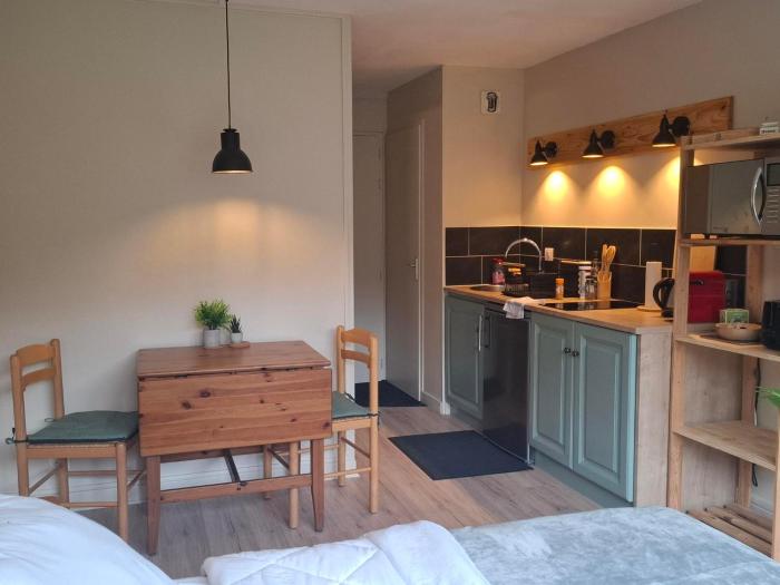 Studio premium au Lioran - Linge et ménage inclus - Lit Queen, Parking privé