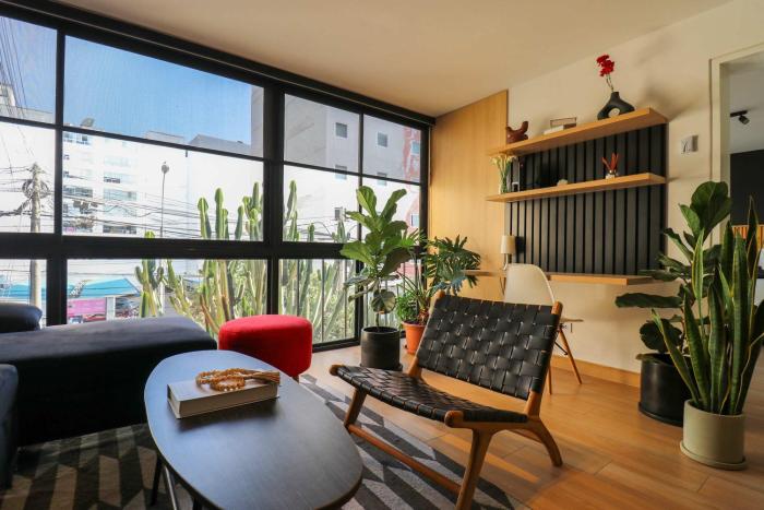Elegant 1BR near parque Kennedy by in Miraflores by Wynwood House