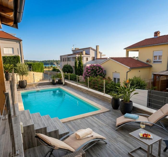 Luxury Histria Apartment with Private Pool Near the Beach