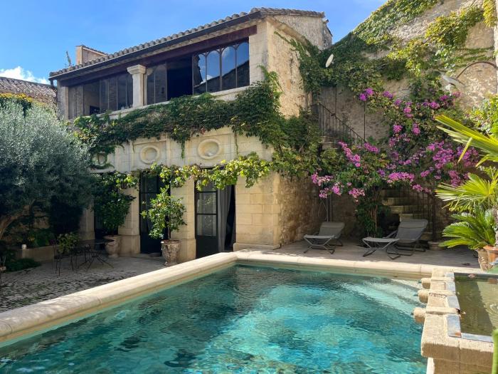 Le patio de Collias