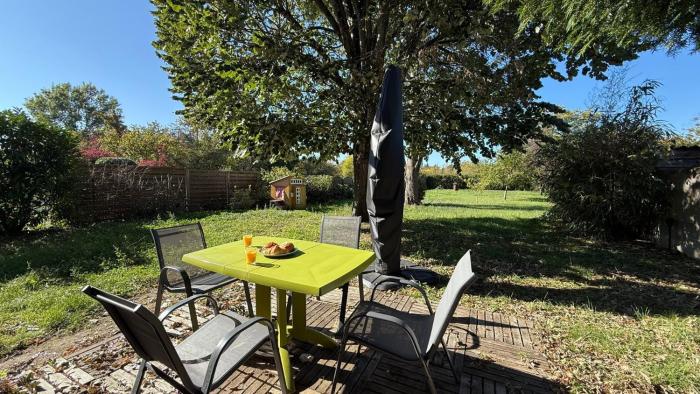 La Petite Caravelle 3 pers Jardin Label Accueil Vélo Classé 2 étoiles