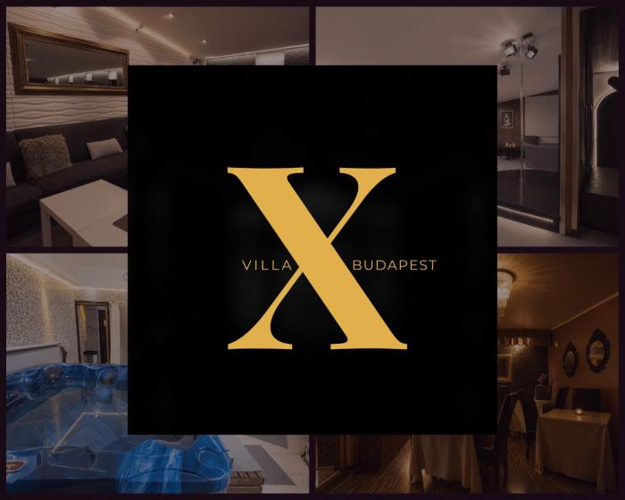 Villa X Budapest with Private Jacuzzi and Sauna