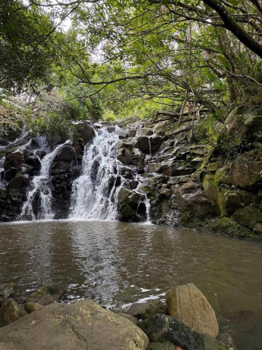 waterfall holiday home