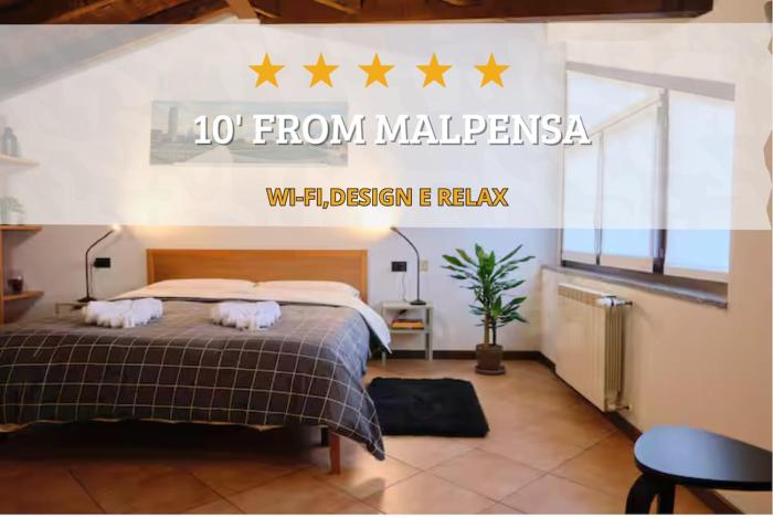 10 from Malpensa free wi-fi free parking