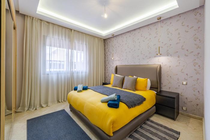 Résidence Triangle D or - Spacious Gueliz Getaway - Pool - Parking
