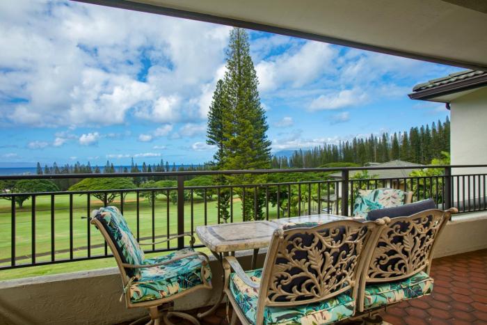 Kapalua Golf Villas Golf View 2 BR Sleeps 8 Complimentary Car with 6 Nights KGV ML-2171 by KBM