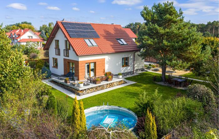 Amazing Home In Ostrowiec Swietokrzy With Private Swimming Pool, Can Be Inside Or Outside