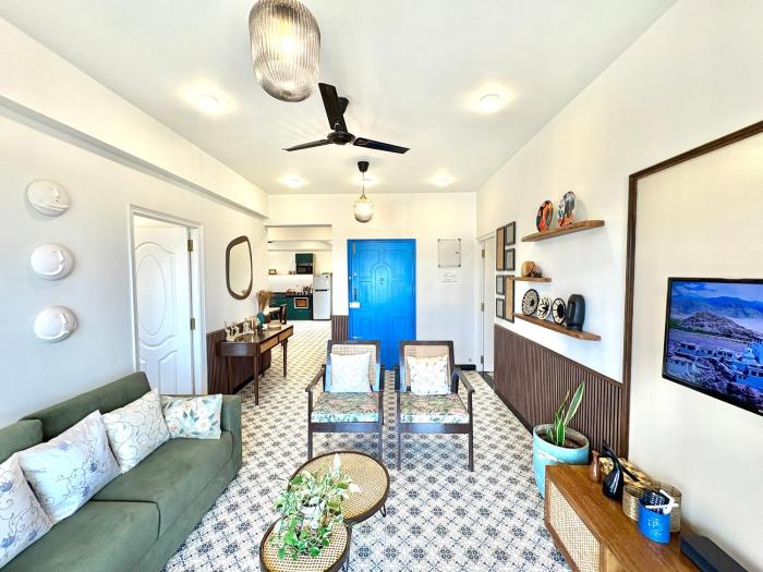 3BHK River View Retreat for Families & Group Stays