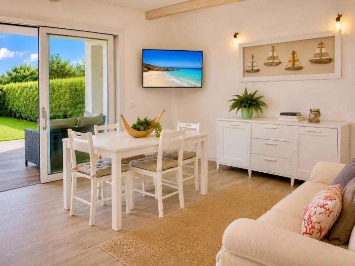 Rena Bianca with Garden 150 m from the Beach