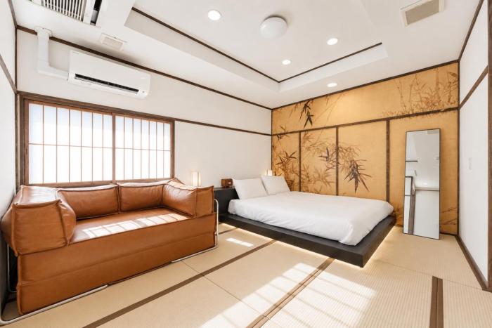 OYASUMI Art HOTEL Dotonbori 24-Hour Check-in Pressure-relief mattress