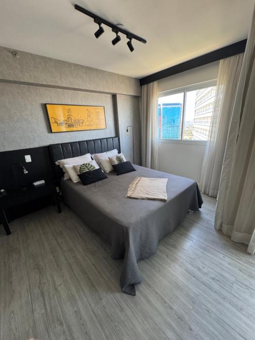 Apartamento moderno e aconchegante com vista para a Esplanada
