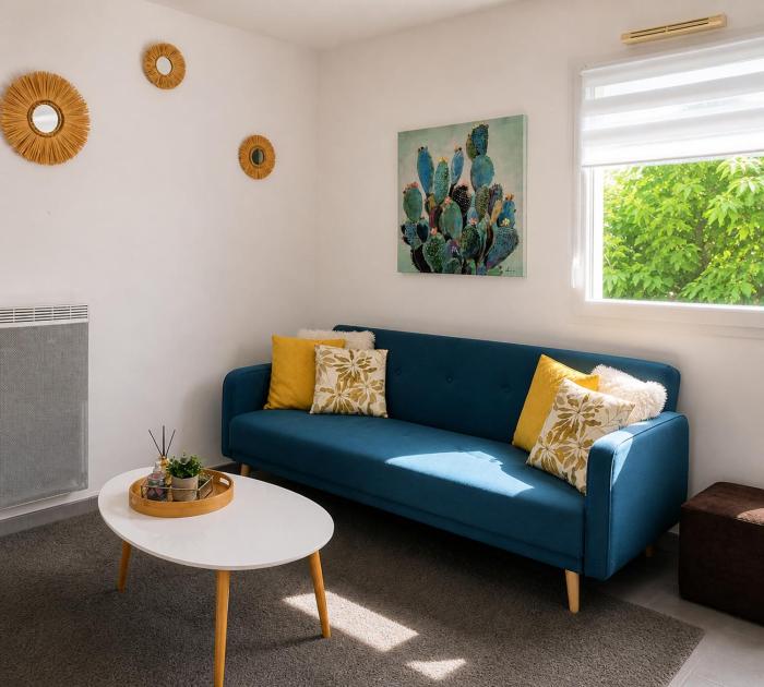 Aux portes de Nantes, 2 pièces moderne et confortable