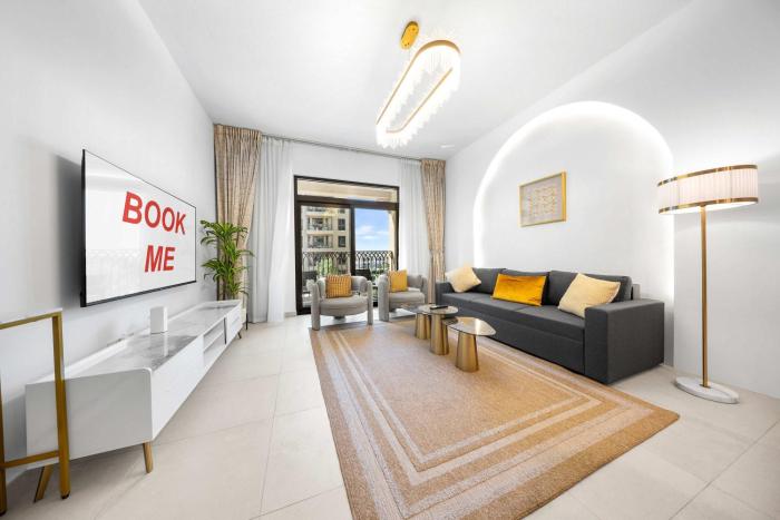 Free housekeeping visits during your stay - StayShort - Bright 1 Bedroom in Madinat Jumeirah Living that Sleeps 4 with Balcony