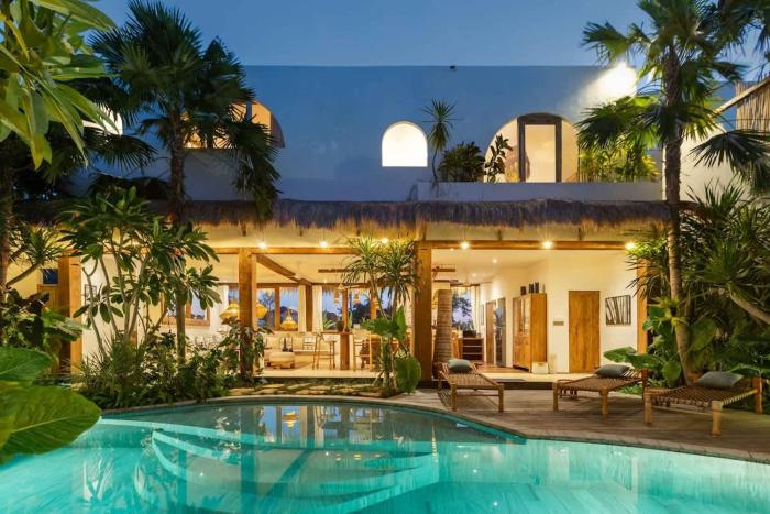 5BR Villa Private Pool Rice Fields view - Canggu