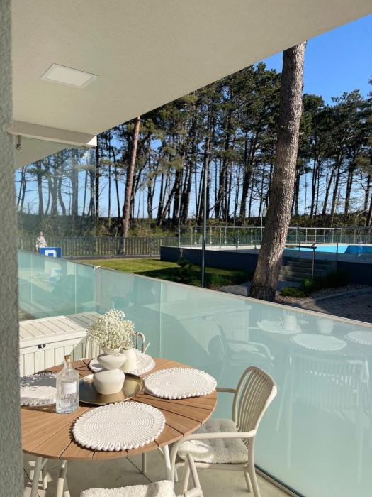 Apartament Baltic Room widok na morze, plaża przy obiekcie